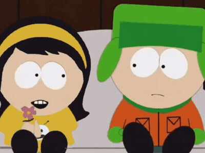 Boy And Girl Sitting Next To Each Other GIF