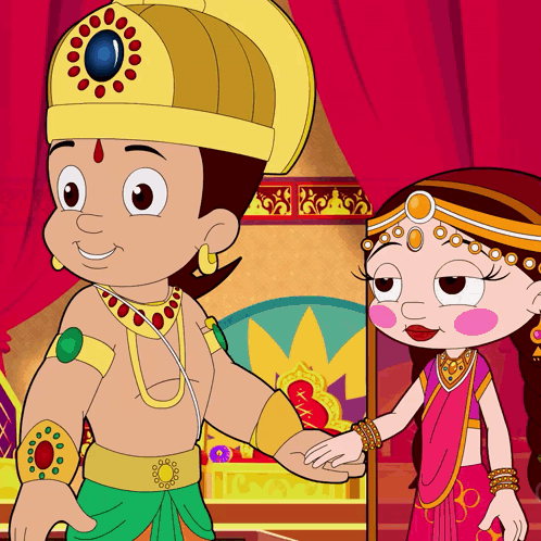 Boy And Girl Standing Next To Each Other GIF