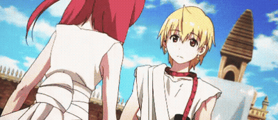Boy And Girl Standing Together GIF