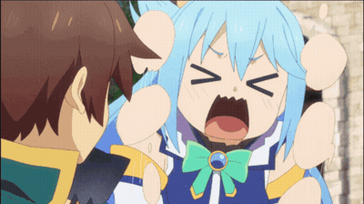 Boy And Girl Standing Together Girl Making Face GIF