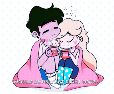 Boy And Girl Under Blanket Would Be Perfect Right Now GIF