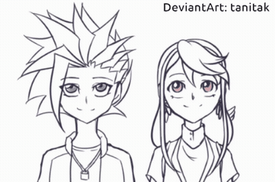 Boy And Girl With Deviantart GIF