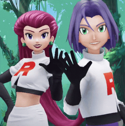 Boy And Girl With R And F On Shirts GIF