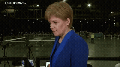 Boy And Girl With Scottish Flag Wearing Zhot Shirts GIF