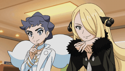 Boy and Girl With Win on Foreheads
