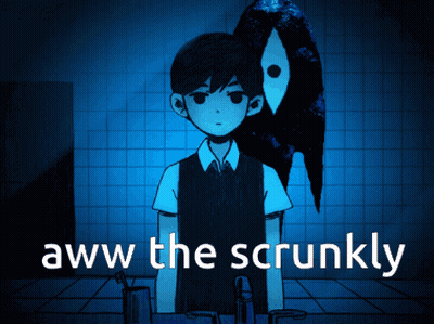 Boy And Monster Saying Aww The Scrunkly GIF