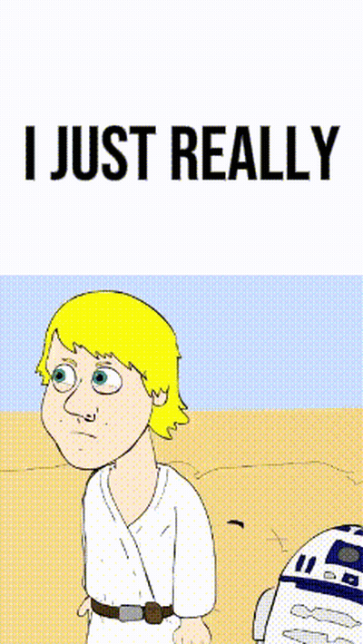 Boy And Robot Saying I Just Really GIF