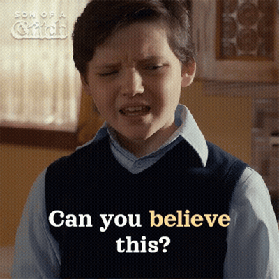 Boy Asking Can He Believe This Son Of A Catch GIF