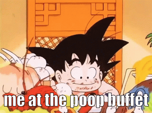 Boy At Poop Buffet GIF