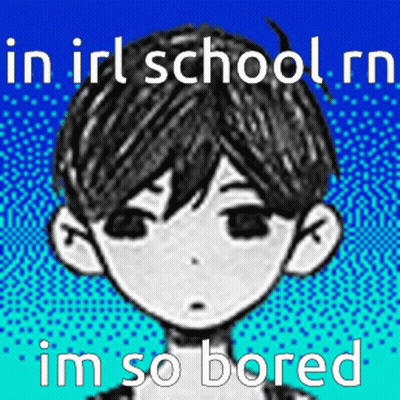 Boy Bored In School GIF