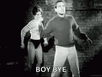 Boy Bye Kicking Out GIF