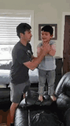 Boy Chokeslam Little Brother GIF