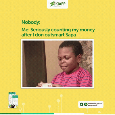 Boy Counting Money After I Don Outsmart Sapa GIF
