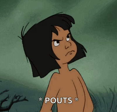 Boy Crossing Arms Pouts GIF