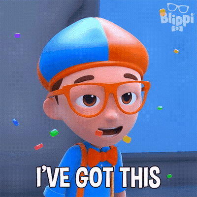 Boy From Blippi Says I Got This GIF