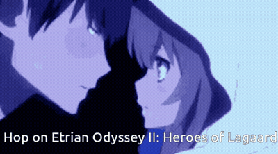 Boy Girl Hop Etrian Odyssey II Heroes Lagaard GIF