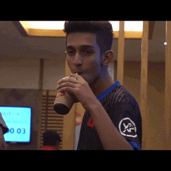 Boy Happy Sip Chocolate Milkshake  GIF