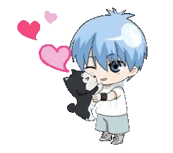 Boy Holding Dog Sticker