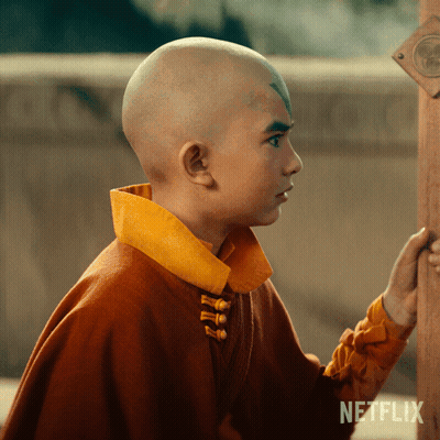 Boy Holding Wood With Netflix GIF
