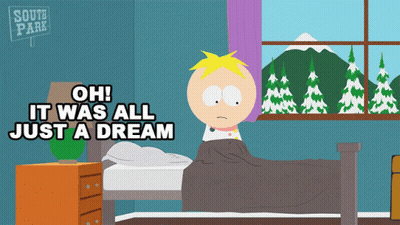 Boy In Bed Dreaming GIF