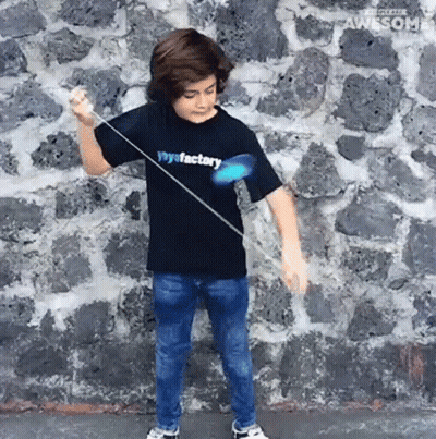 Boy In Black Shirt Saying My Factory GIF