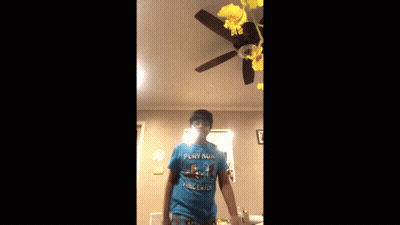 Boy In Blue Play Now Shirt GIF