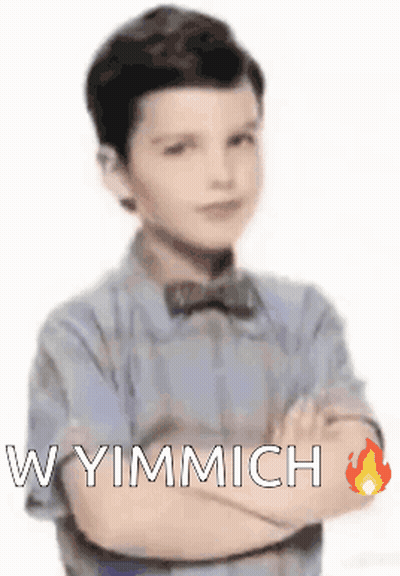 Boy In Bow Tie Crosses Arms Wyimmich GIF