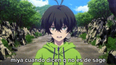 Boy In Green Hoodie Standing On Dirt Road Next To Forest GIF