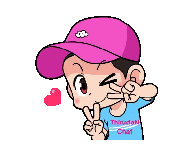 Boy In Pink Hat And ThruDan Chat Shirt Sticker