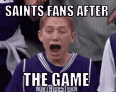 Boy In Purple Basketball Jersey Screaming In Crowd GIF