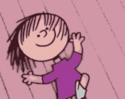 Boy In Purple Shirt Waving GIF