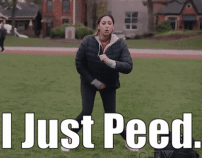 Boy In Red Jacket Pointing GIF