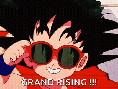 Boy In Sunglasses Saying Grand Rising GIF