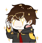 Boy In Sunglasses Talking On Phone Sticker
