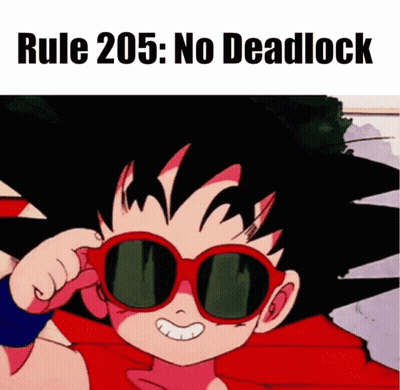 Boy In Sunglasses With Rule 205 No Deadlock GIF