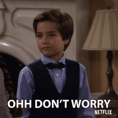 Boy In Vest And Bow Tie Saying Ohh Don't Worry GIF