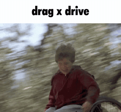 Boy In Wheelchair With Drag X Drive GIF