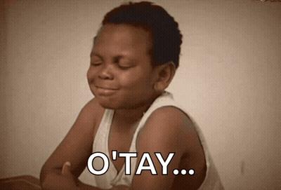 Boy In White Tank Top Says O' Tay GIF