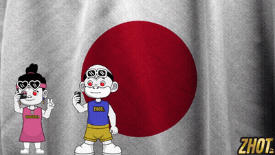 Boy In Zhot Shirt Next To Girl In Sunglasses GIF