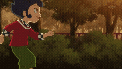 Boy Kicking Soccer Ball Near TV Station GIF