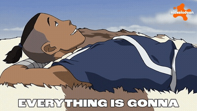 Boy Laying On Ground Saying Everything Is Gonna GIF