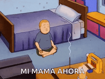 Boy Lotus Pose Bed With Mi Mama Ahora GIF