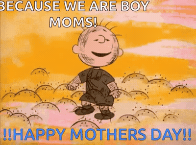 Boy Mom Happy Mothers Day GIF
