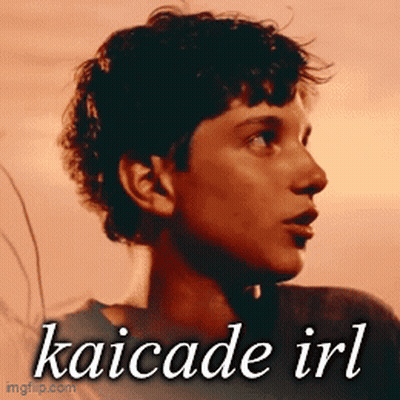 Boy Named Kaicade IRL GIF