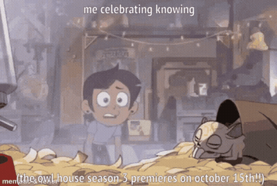 Boy Next To Pile Of Chips Saying Me Celebrating Knowing GIF