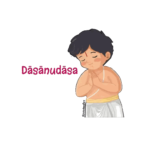Boy Praying With Dasanudassa Sticker