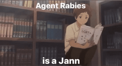 Boy Reading Book Agent Rabies Is A Jann GIF