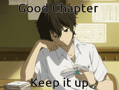 Boy Reading Book Good Chapter Keep It Up GIF