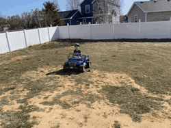  Boy Riding Toy Car Thumbs Up Kid GIF
