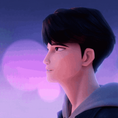 Boy's Face Close Up GIF